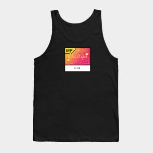 tipography life Tank Top